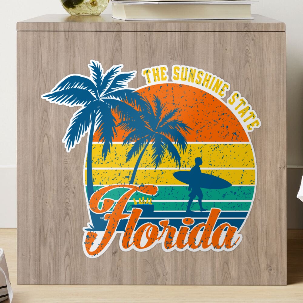 Florida, Sunshine, Warm, Palm Trees, Oranges, Sea Life, the Paper Studio,  La Petites 3D Stickers, Acid Free, Cardstps341 