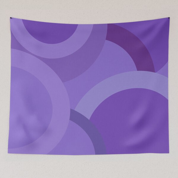 Item preview, Abstract Geometric Circles 3 Purple designed and sold by Orchyd.