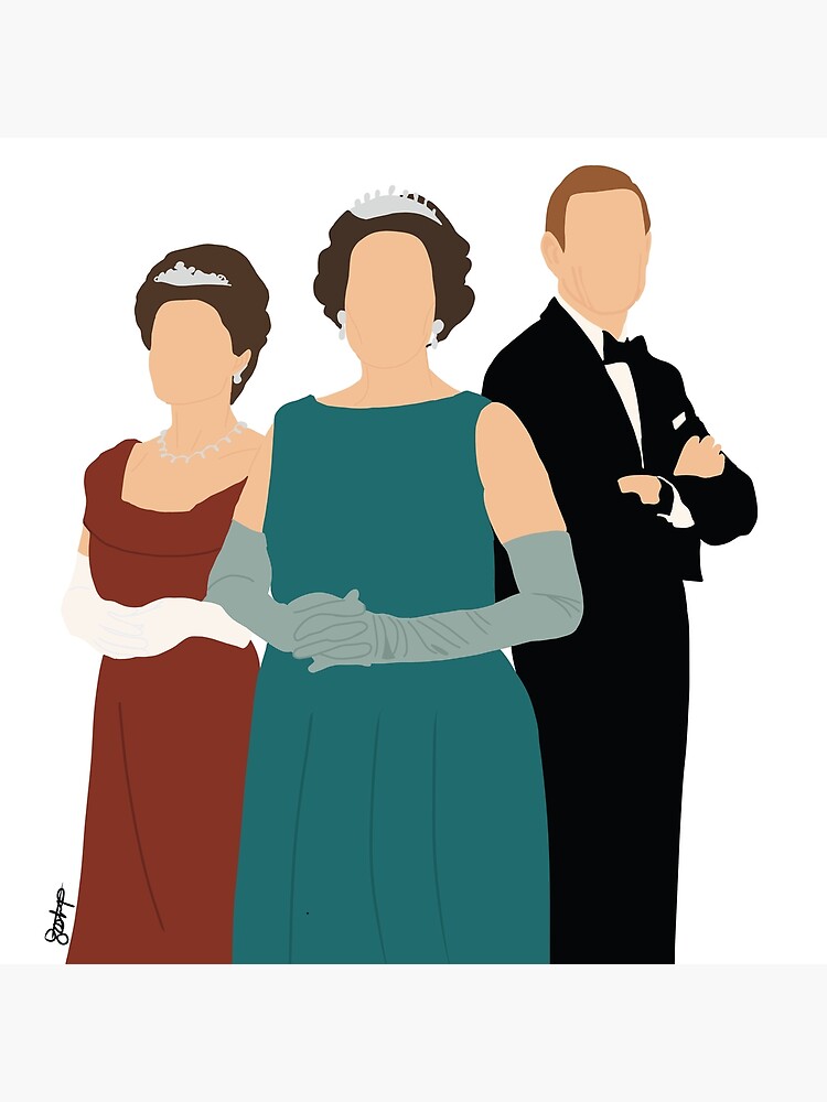 "The Crown Season 3 Cast" Poster for Sale by glosha Redbubble