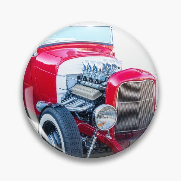 Artikelvorschau, Kleiner roter Roadster entworfen und verkauft von Hawley Designs.