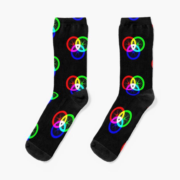 Color Wheel - RGBicycle - Colour Wheel Cycling Socks