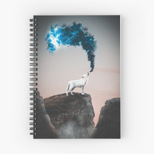 Item preview, Wolf Howling Smoke Galaxy  designed and sold by Visuals of  Karthik.