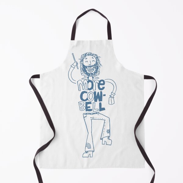 Item preview, More cowbell 2 - blue image designed and sold by Laura Wright.