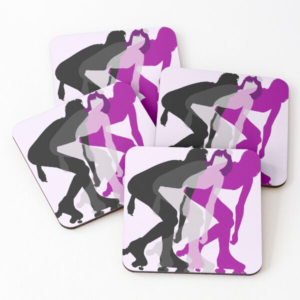 Item preview, Asexual Flag Roller girl designed and sold by PastelMushroom.