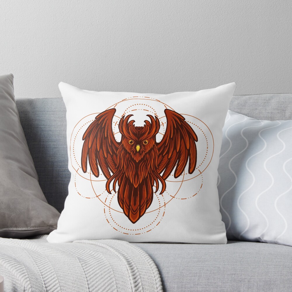 Item preview, Throw Pillow designed and sold by Rittichai.