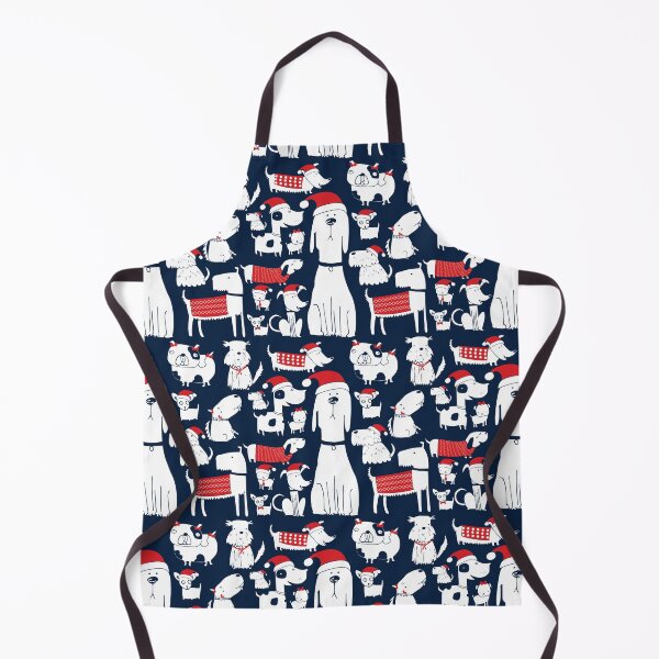 Item preview, dogs at christmas - bork bork bork designed and sold by Laura Wright.