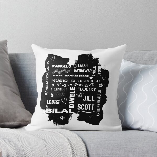 Item preview, 90s Neo Soul Iconic Music Artists Black Paint Design  designed and sold by Gramsta.
