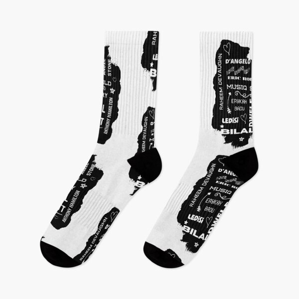 Item preview, 90s Neo Soul Iconic Music Artists Black Paint Design  designed and sold by Gramsta.