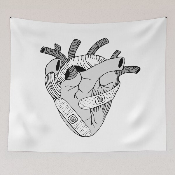 Item preview, Broken heart designed and sold by Bazarovaart.
