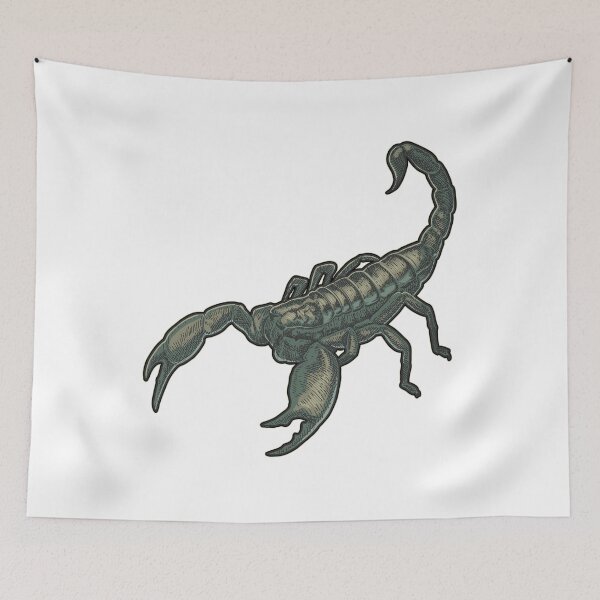 Item preview, Hand Drawn Scorpion Art designed and sold by JTS STORE.