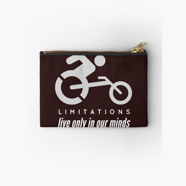Item preview, Limitations only in our minds. Person with disability on a sports wheelchair designed and sold by doctors-apparel.