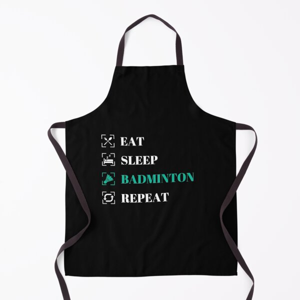 Item preview, Eat Sleep BADMINTON Repeat designed and sold by BadmintonStore.