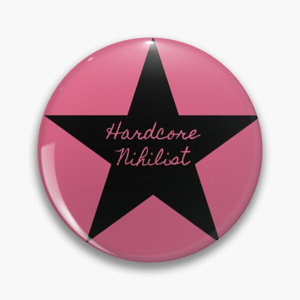Item preview, “Hardcore Nihilist” star designed and sold by SisterRedcap.