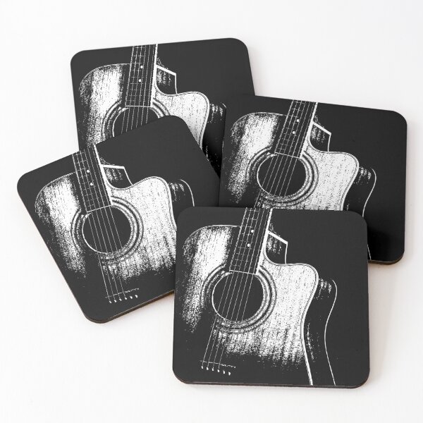 Artikelvorschau, Gitarrengeschenk, Musikdesign, Musikerdesigngrafik entworfen und verkauft von Lisbob.