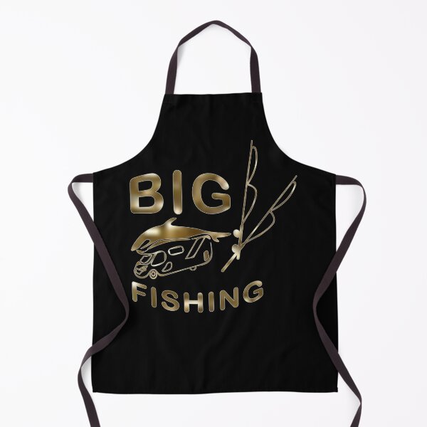 Item preview, Big fishing, fishing rods, travel trailer. Gold gesing designed and sold by Galina Kostyaeva.