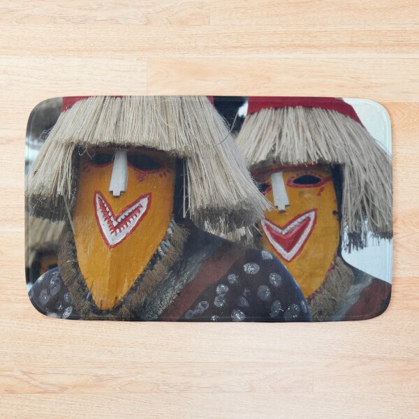 Item preview, Papua New Guinea masked men designed and sold by Susan Segal.