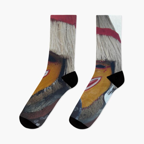Item preview, Papua New Guinea masked men designed and sold by Susan Segal.