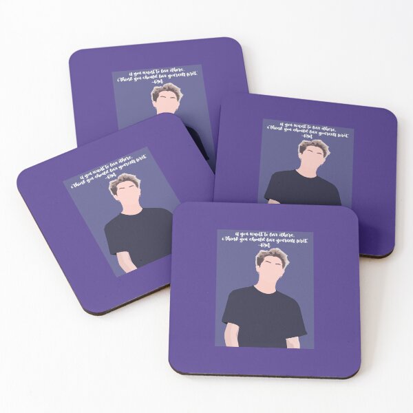Item preview, BTS RM Love Yourself Quote designed and sold by lynnhoastickers.