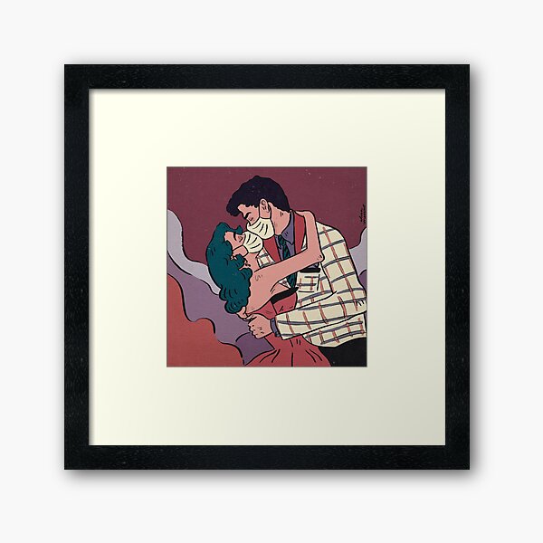 c love Framed Art Print