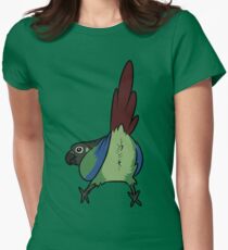 Bird Butt Tailliertes T-Shirt