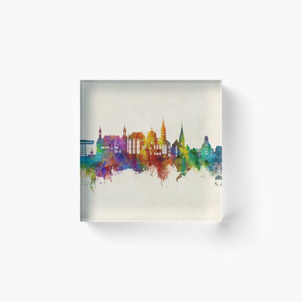 Item preview, Aachen Germany Skyline designed and sold by ArtPrints.