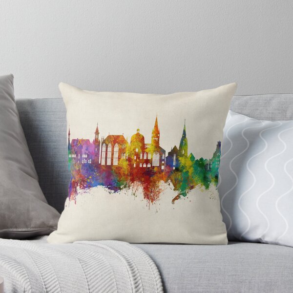 Item preview, Aachen Germany Skyline designed and sold by ArtPrints.