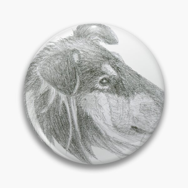 Item preview, Rough Collie Lassie Profile Sketch designed and sold by Jane McDougall.