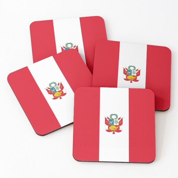 Item preview, Peruvian flag-Coat of arms designed and sold by P-I-R.