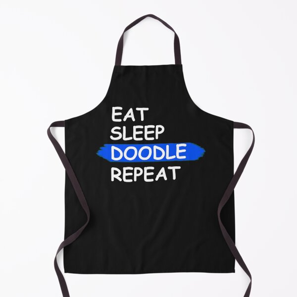 Item preview, Eat Sleep Doodle Repeat designed and sold by REApparelCo.