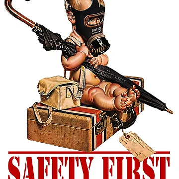 Artwork thumbnail, Safety First; by StickerApe