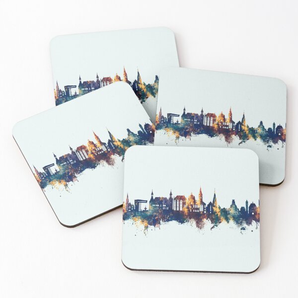 Item preview, Aachen Germany Skyline designed and sold by ArtPrints.