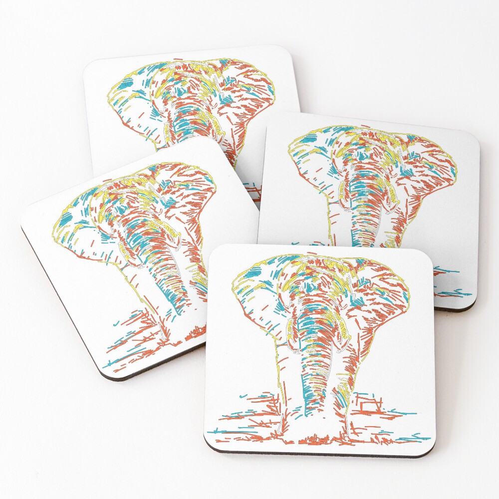 Item preview, Coasters (Set of 4) designed and sold by Rittichai.