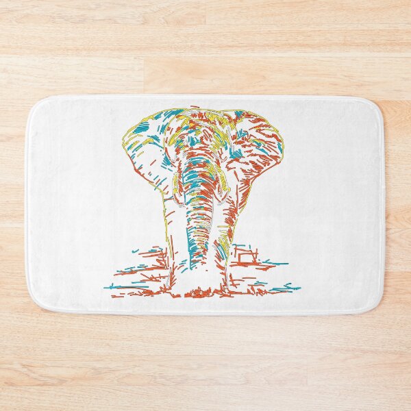 Item preview, Abstract Elephant Line Art designed and sold by JTS STORE.