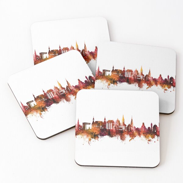 Item preview, Aachen Germany Skyline designed and sold by ArtPrints.