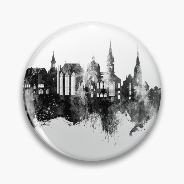 Item preview, Aachen Germany Skyline designed and sold by ArtPrints.
