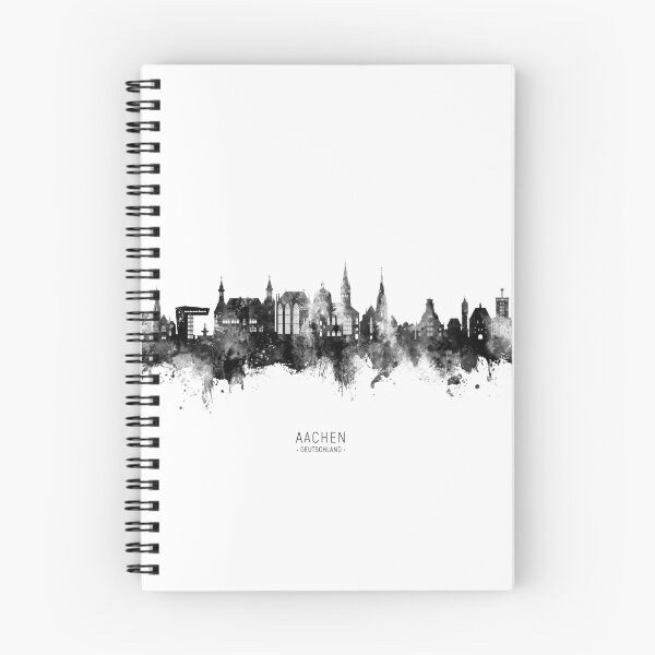 Item preview, Aachen Germany Skyline designed and sold by ArtPrints.