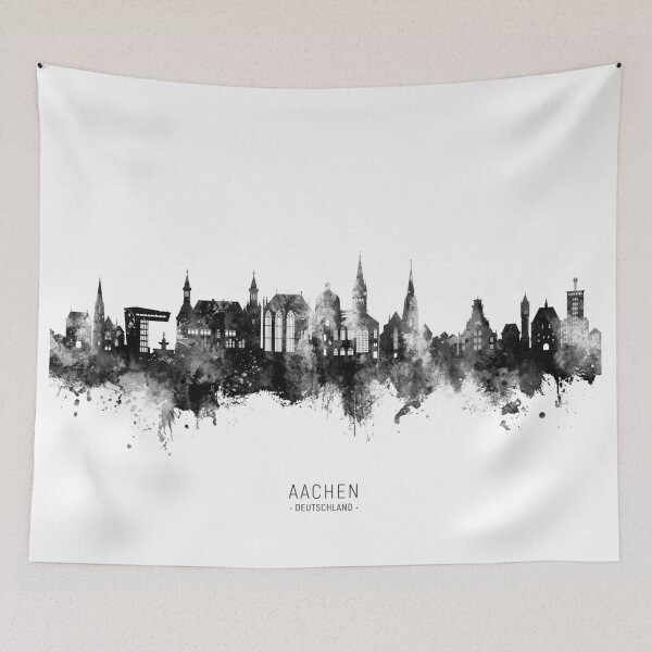 Item preview, Aachen Germany Skyline designed and sold by ArtPrints.