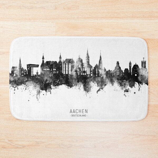 Item preview, Aachen Germany Skyline designed and sold by ArtPrints.