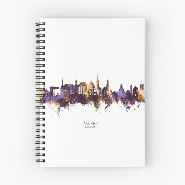 Item preview, Aachen Germany Skyline designed and sold by ArtPrints.
