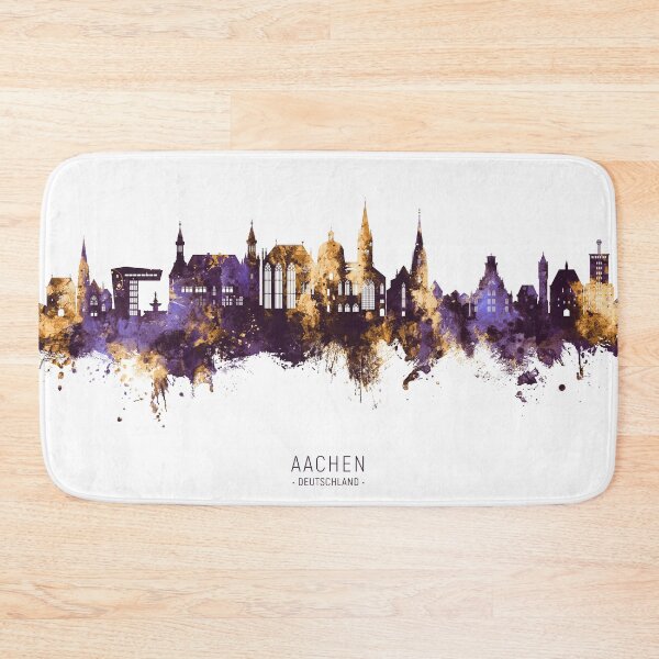 Item preview, Aachen Germany Skyline designed and sold by ArtPrints.