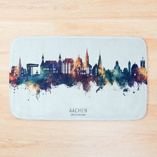 Item preview, Aachen Germany Skyline designed and sold by ArtPrints.