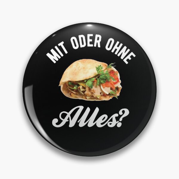 Item preview, Doner Kebab - Mit Oder Ohne Alles - German Design designed and sold by CanadianUnicorn.