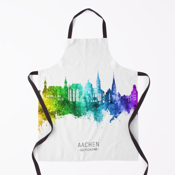 Item preview, Aachen Germany Skyline designed and sold by ArtPrints.