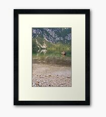 Reflecting Lake Framed Print