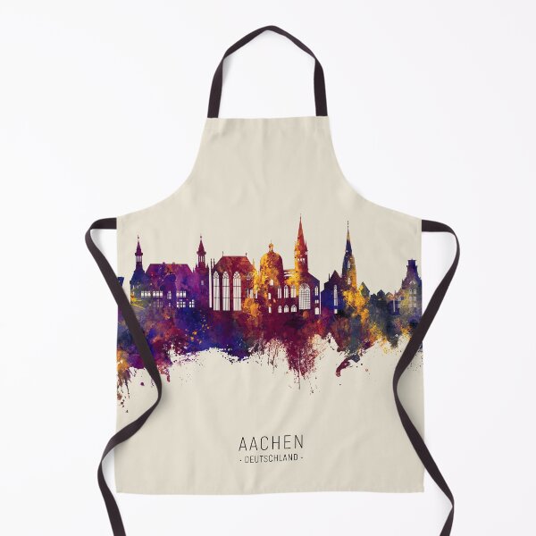 Item preview, Aachen Germany Skyline designed and sold by ArtPrints.
