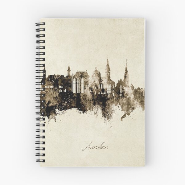 Item preview, Aachen Germany Skyline designed and sold by ArtPrints.