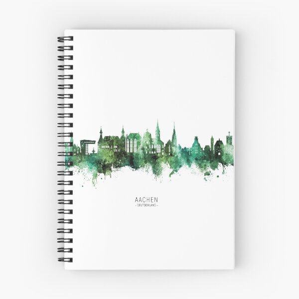 Item preview, Aachen Germany Skyline designed and sold by ArtPrints.