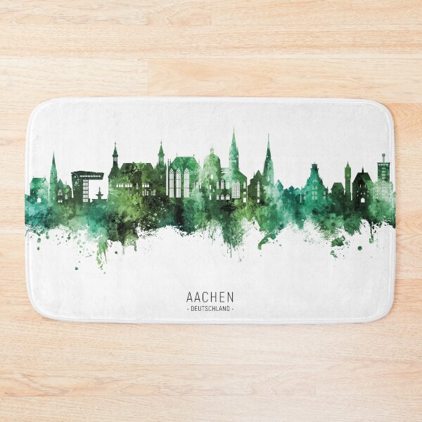 Item preview, Aachen Germany Skyline designed and sold by ArtPrints.