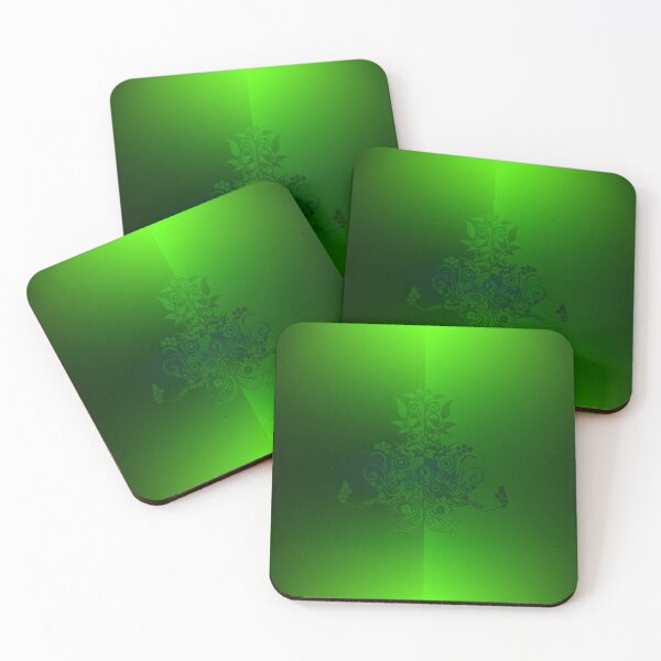 Item preview, Gradient dual tone green swirly designed and sold by Anteia.