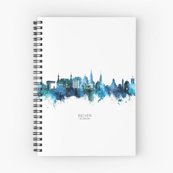 Item preview, Aachen Germany Skyline designed and sold by ArtPrints.